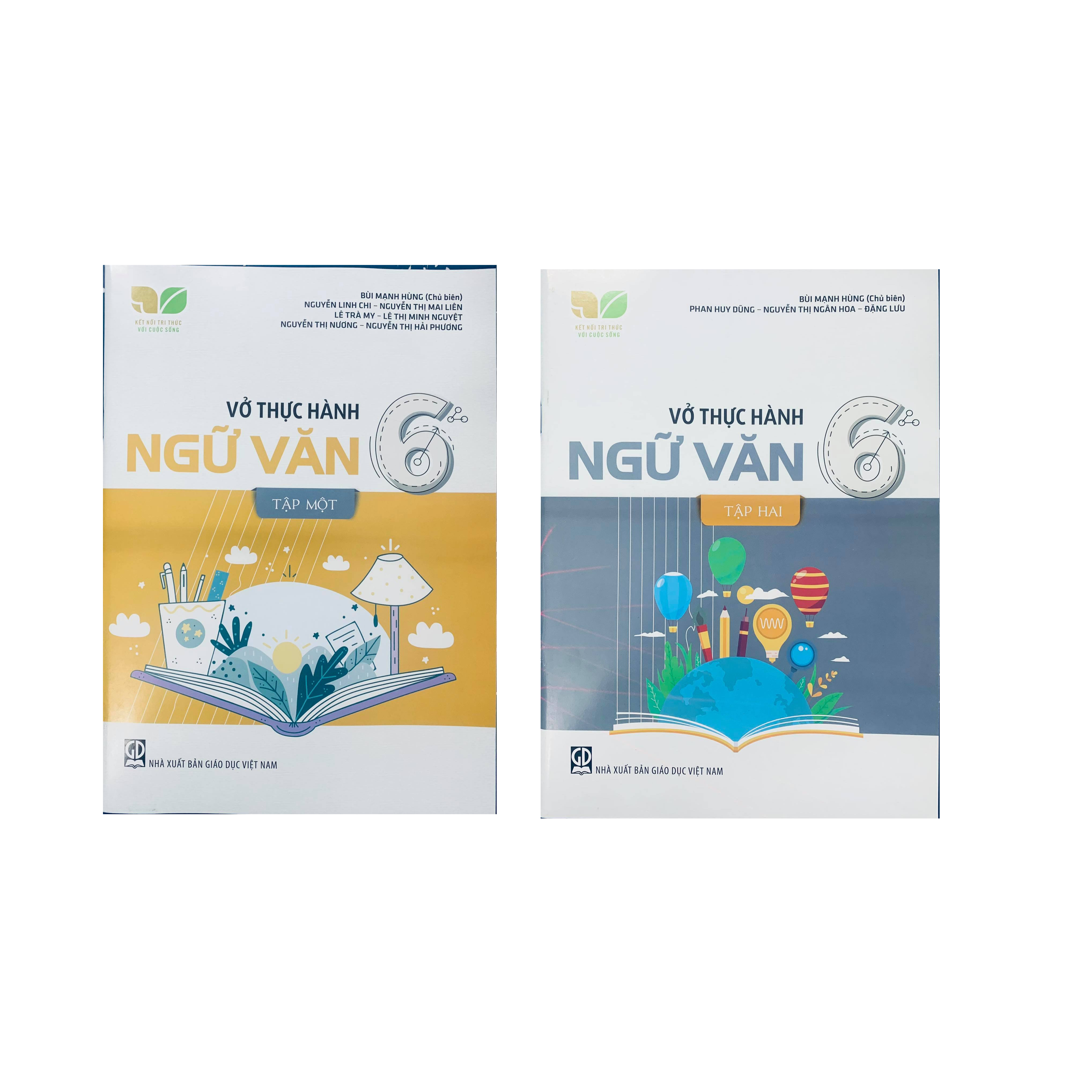 Bộ 2 Cuốn Vở Thực Hành Ngữ Văn Lớp 6 Kết Nối
