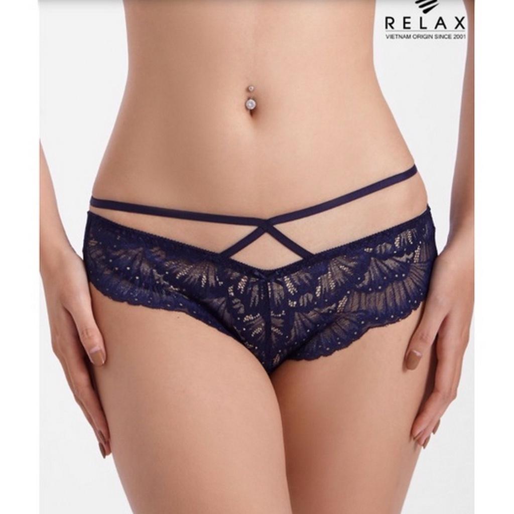 Quần lót nữ phối ren RQY001 sexy mềm mại cao cấp, quần lót thoáng mát gợi cảm tôn dáng - RELAX