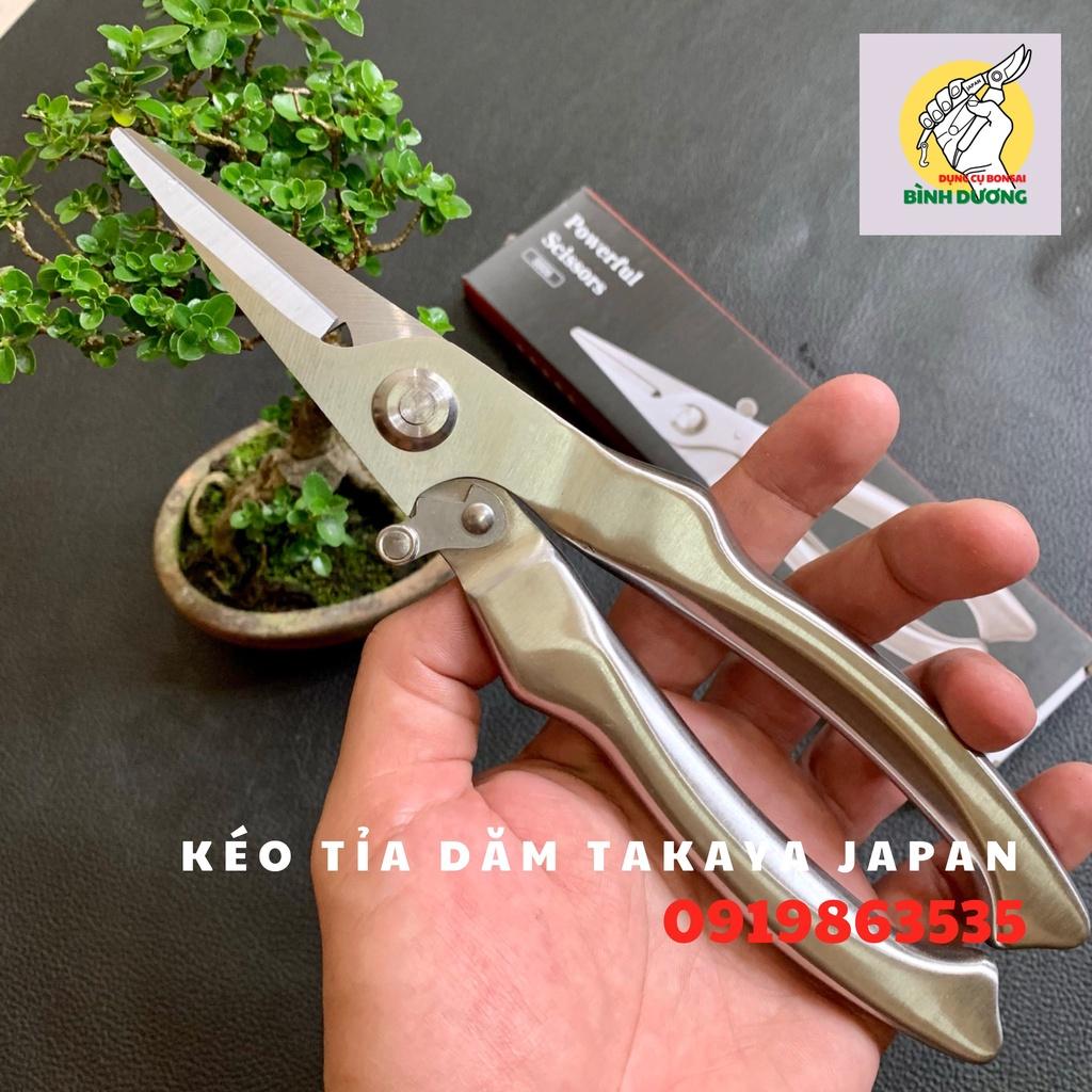 KÉO CẮT TỈA DĂM TAKAYA JAPAN CẮT TỈA DĂM CÀNH BONSAI CÂY CẢNH