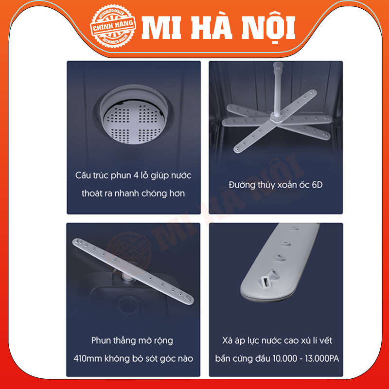 Máy Rửa Bát 8 Bộ Xiaomi Mijia – Kết Nối App (VDW0801M) - Hàng chính hãng