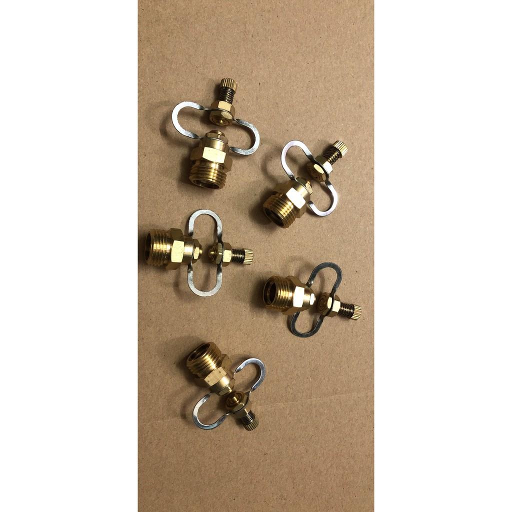 10 Béc phun sương cánh bướm đồng ren ngoài 21mm