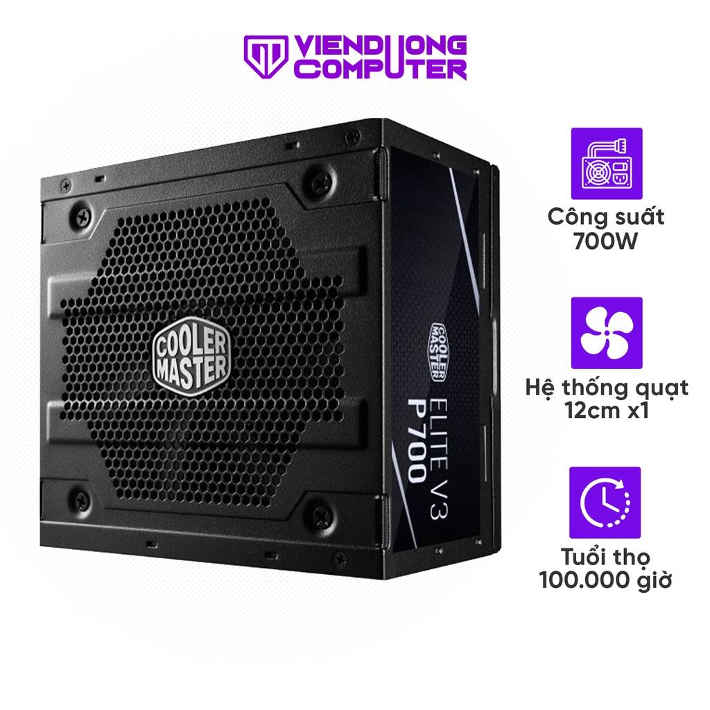 Nguồn máy tính Cooler Master Elite V3 230V PC700 700W màu đen - Hàng chính hãng