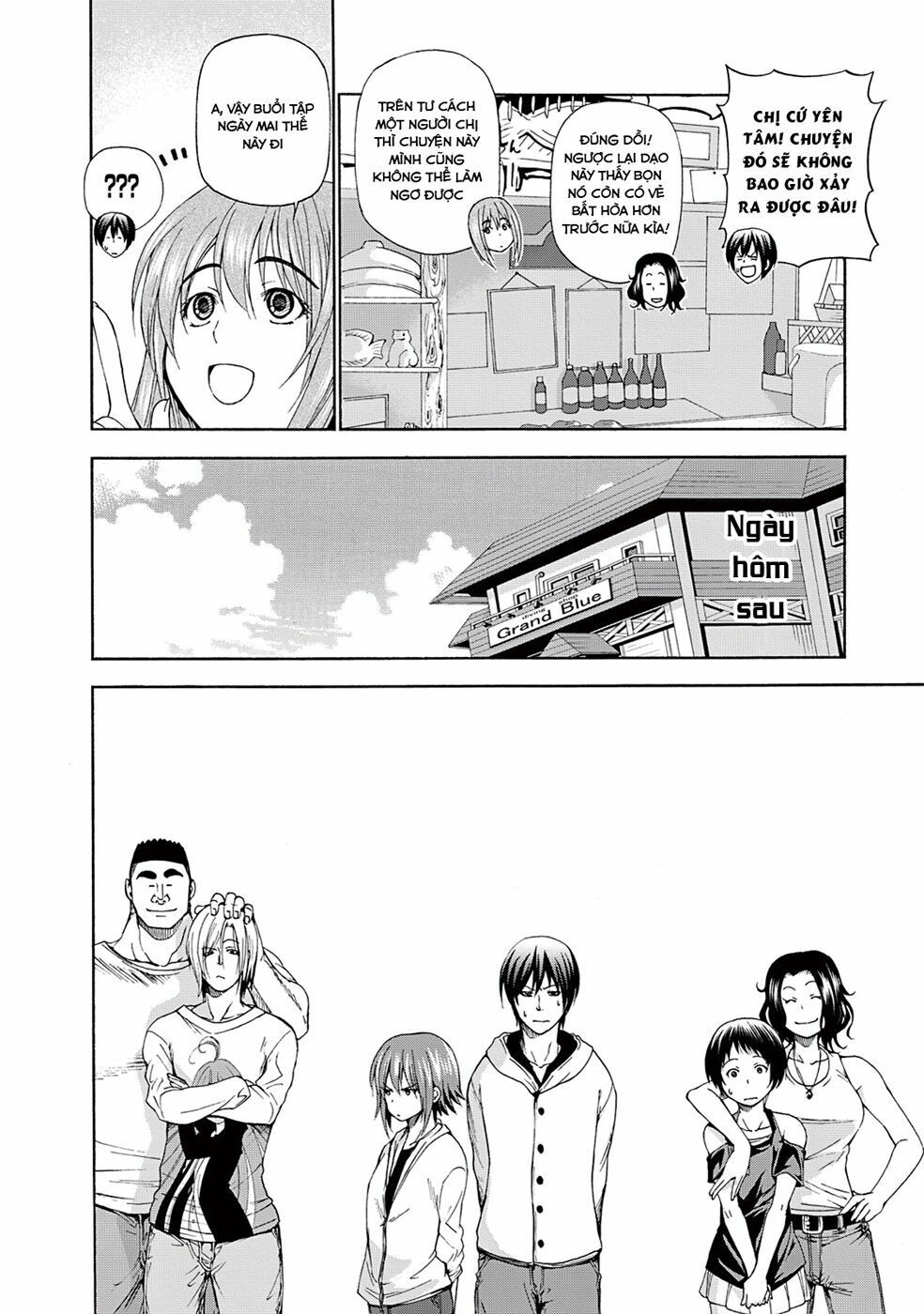 cô gái thích lặn - grand blue chapter 11 22