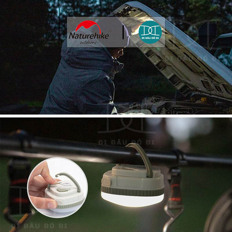 Đèn led cắm trại treo lều Naturehike NH16D300-C sạc USB