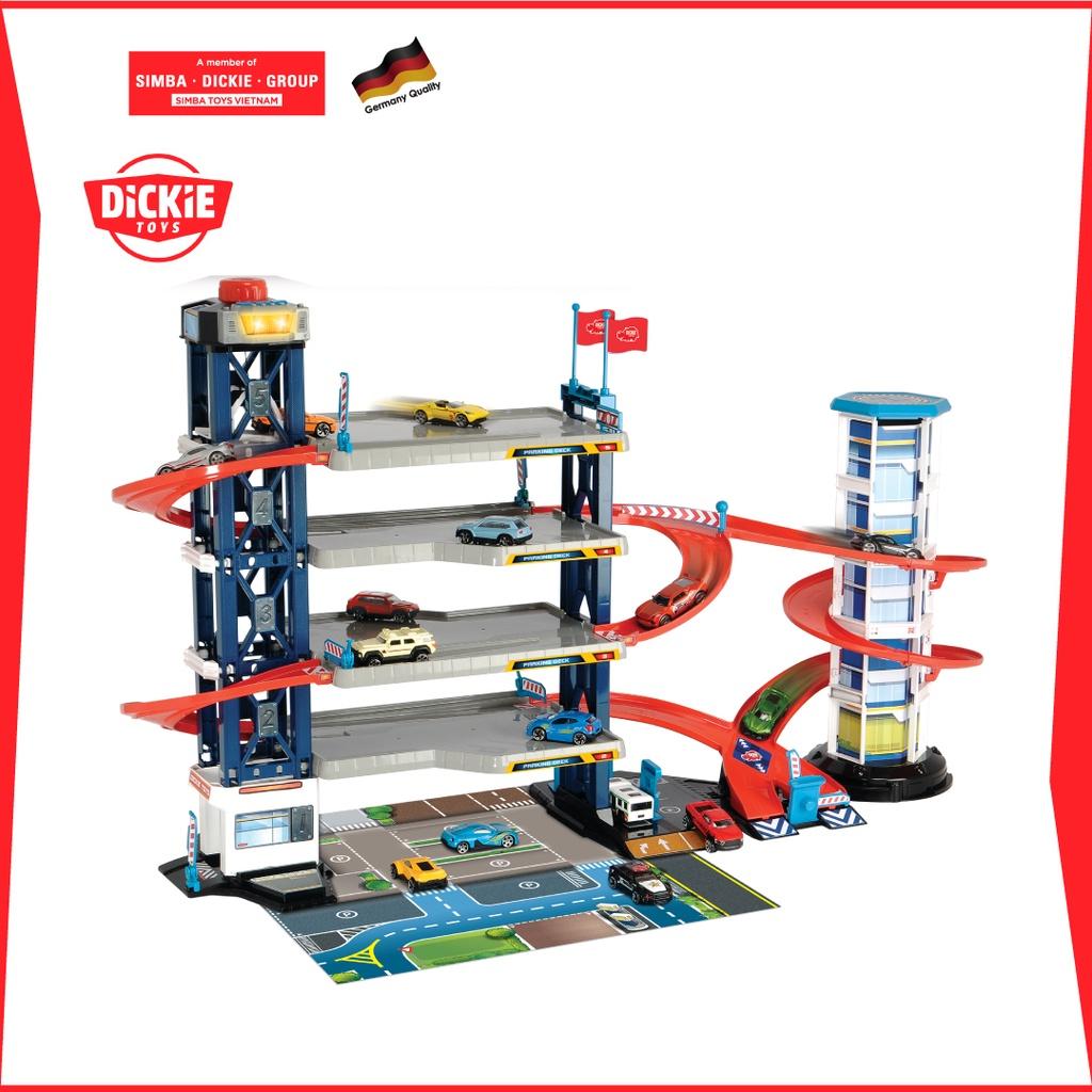 Bộ Đồ Chơi Mô Hình Bãi Đỗ Xe DICKIE TOYS Parking Garage 20374900