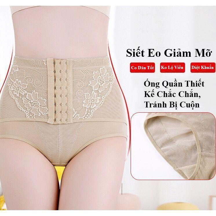 Quần gen bụng giảm eo móc cài 668