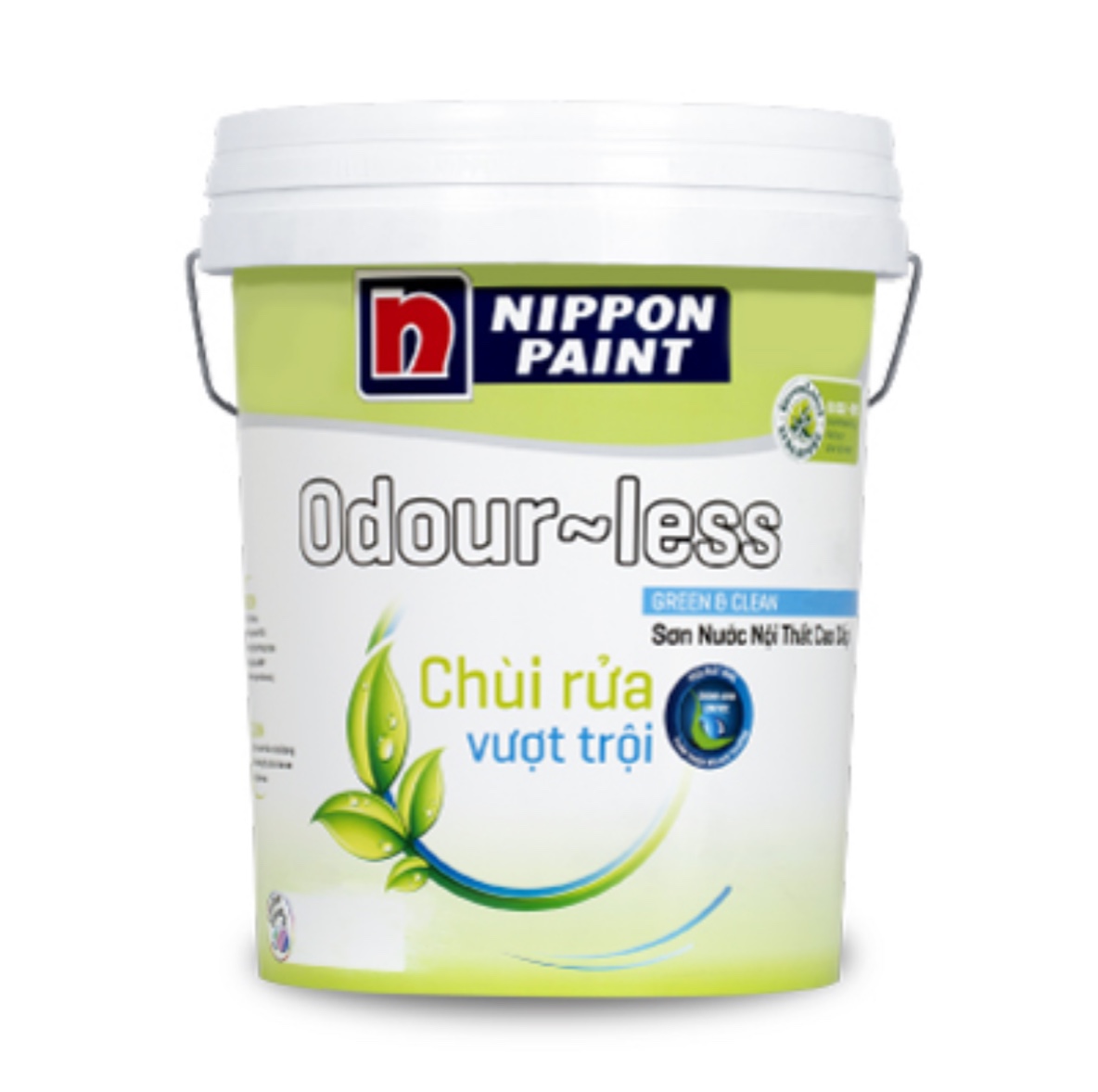 Sơn nội thất Cao Cấp Odour-less Chùi Rửa Vượt Trội (MÀU TRẮNG)