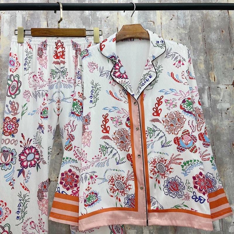 PYJAMA DÀI HOẠ TIẾT 111 CAO CẤP
