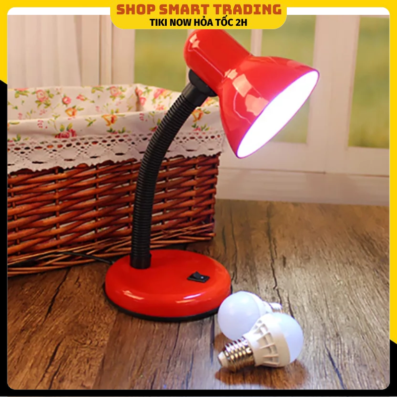 Đèn Bàn Bảo Vệ Mắt Học Sinh Để Đọc Sách Làm Việc Học Tập Tặng kèm bóng LED
