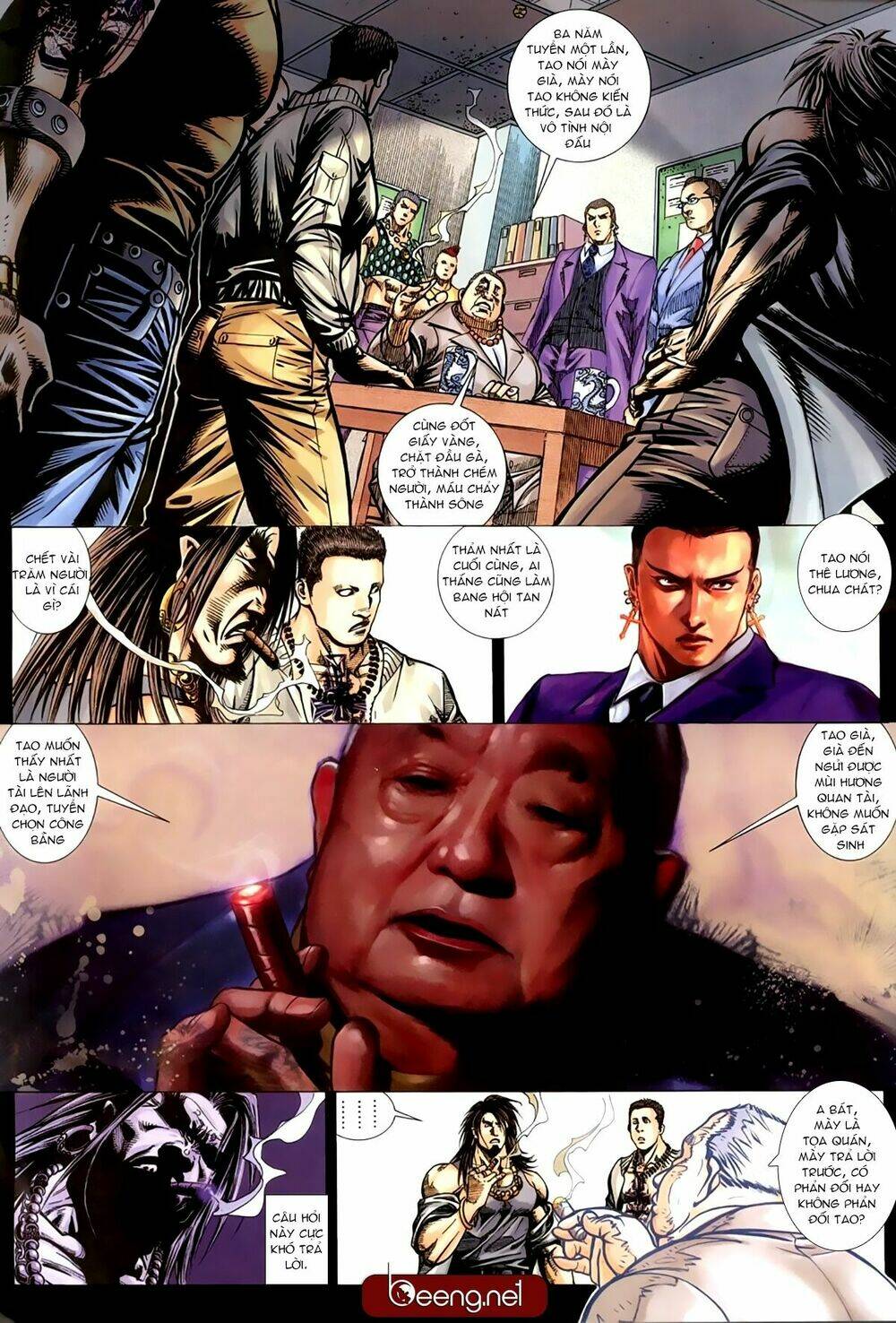 hỏa hồng niên đại hắc cốt đường chapter 199 7