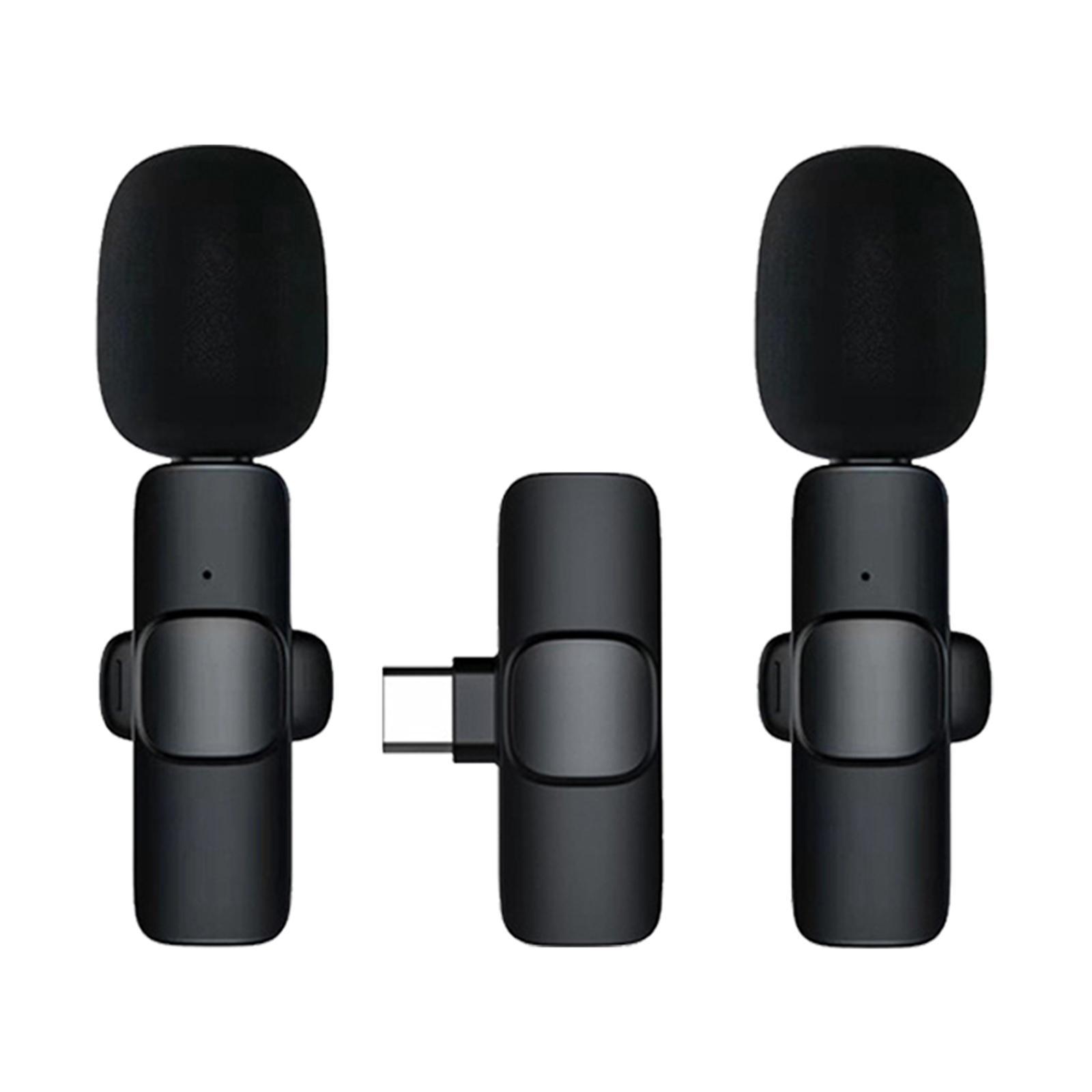 Wireless Lavalier Microphone for Smartphone Tablets Livestreaming