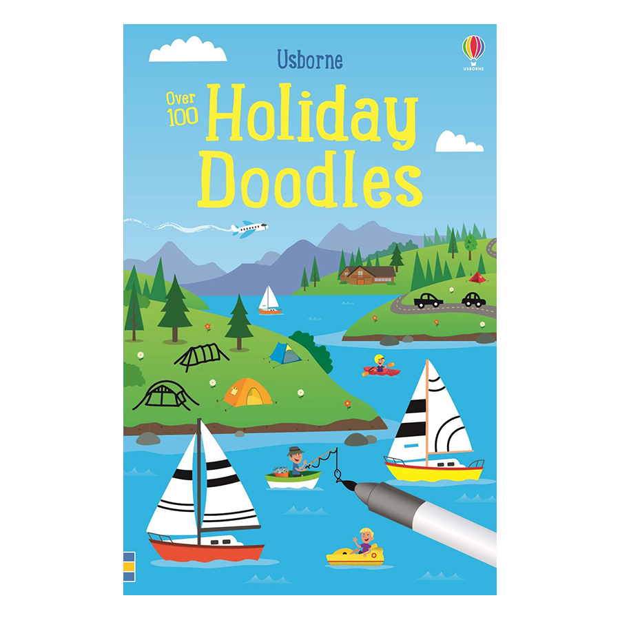 Usborne Over 100 Holiday Doodles