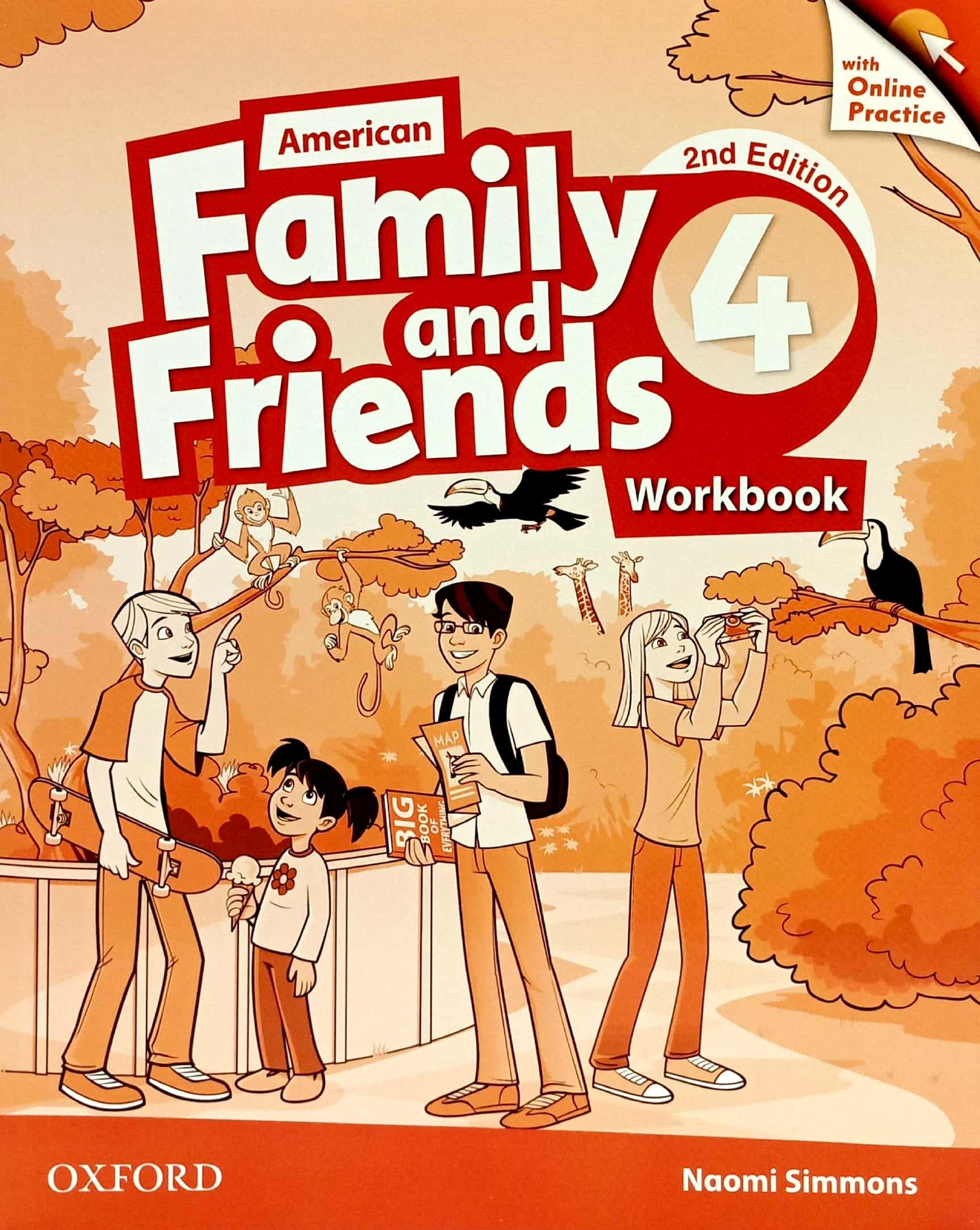 American Family And Friends Level 4: Workbook With Online Practice - 2nd Edition