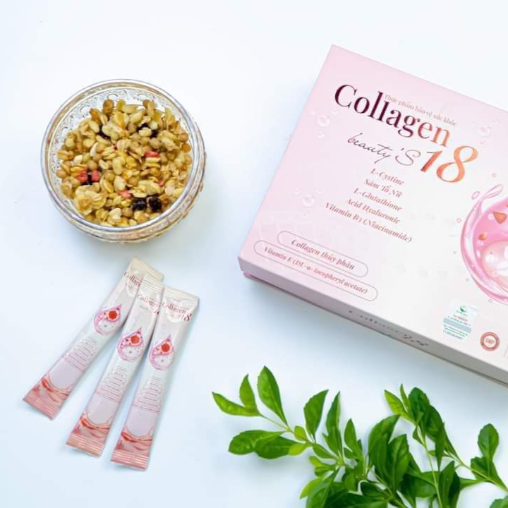 Collagen Thanh Mộc Hương dạng cốm thủy phân chống lão hóa da hộp 30 gói