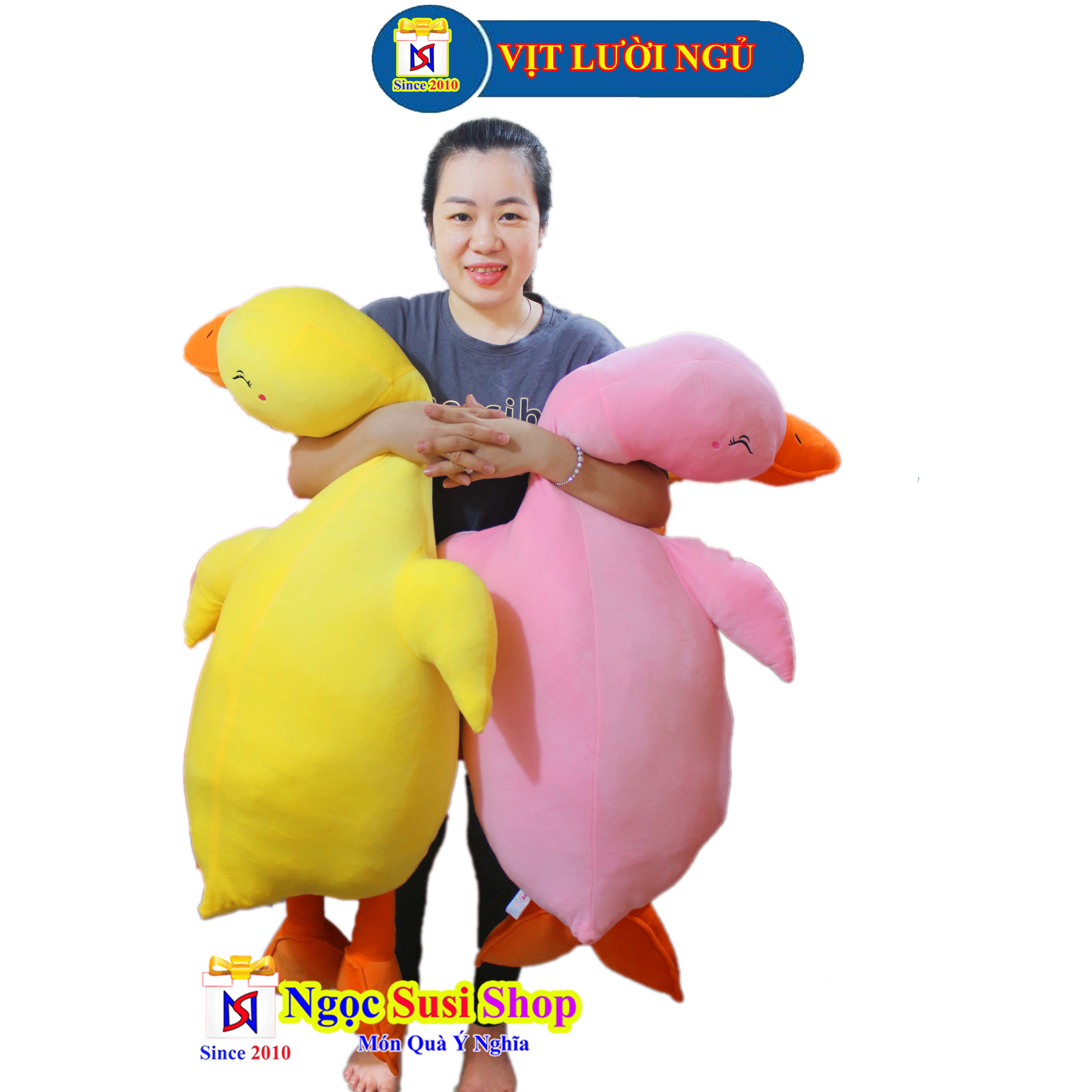 THÚ BÔNG VỊT TIKTOK LƯỜI NGỦ TRẦM CẢM KHỔNG LỒ