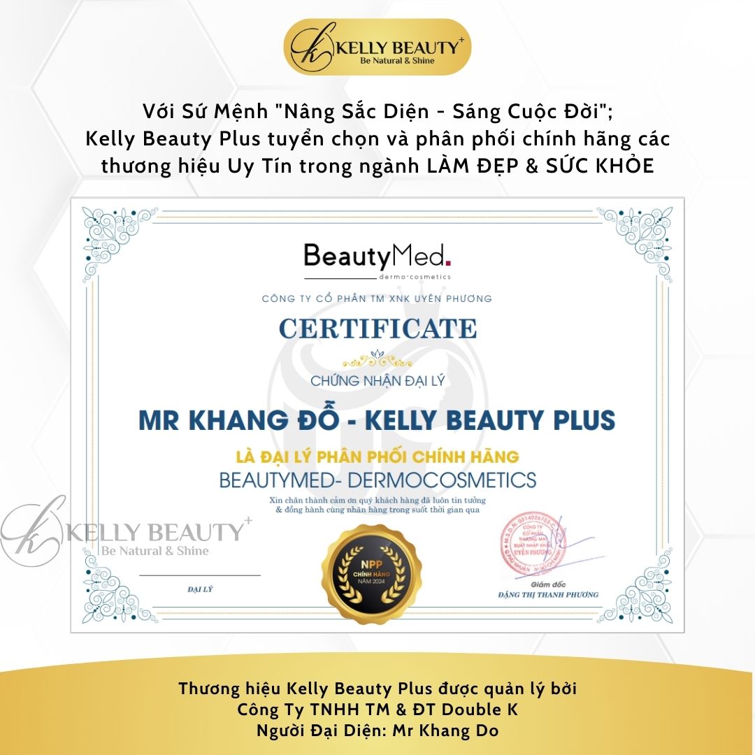 Serum EGF BeautyMed - Tế Bào Gốc Tăng Trưởng Biểu Bì; Mờ Sẹo, Giảm Nếp Nhăn | Kelly Beauty