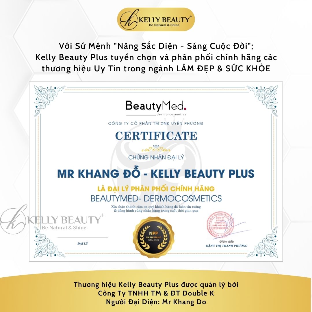 Serum HA KMK BeautyMed - Tinh Chất Cấp Ẩm Nội Bào, Giảm Nếp Nhăn; Căng Mịn Da | Kelly Beauty