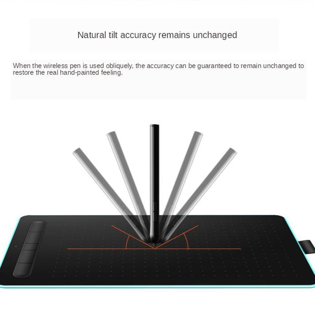 Graphics Drawing Tablet for Win Mac 8192 Pen Pressure Blue