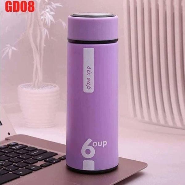 Bình Nước Giữ Nhiệt Lõi Thủy Tinh Bọc Nhựa Lúa Mạch Dung Tích 450ml