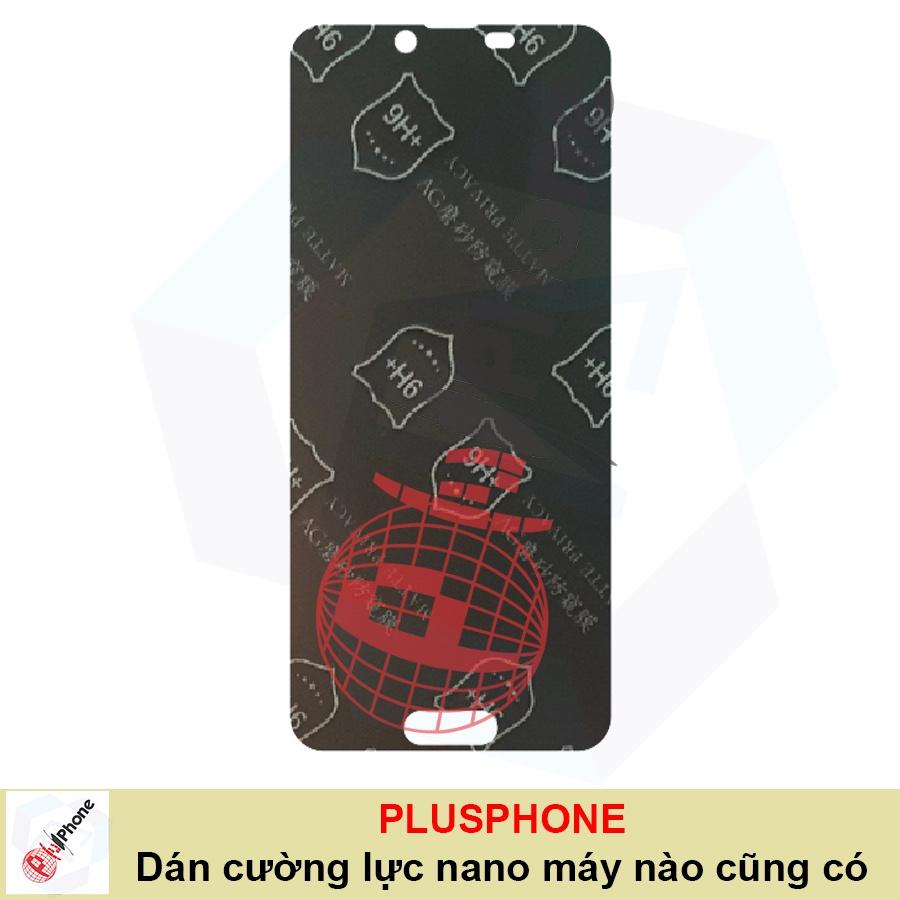 Dán chống nhìn trộm dành cho  Sharp X4 - Dán cường lực dẻo nano 9H+