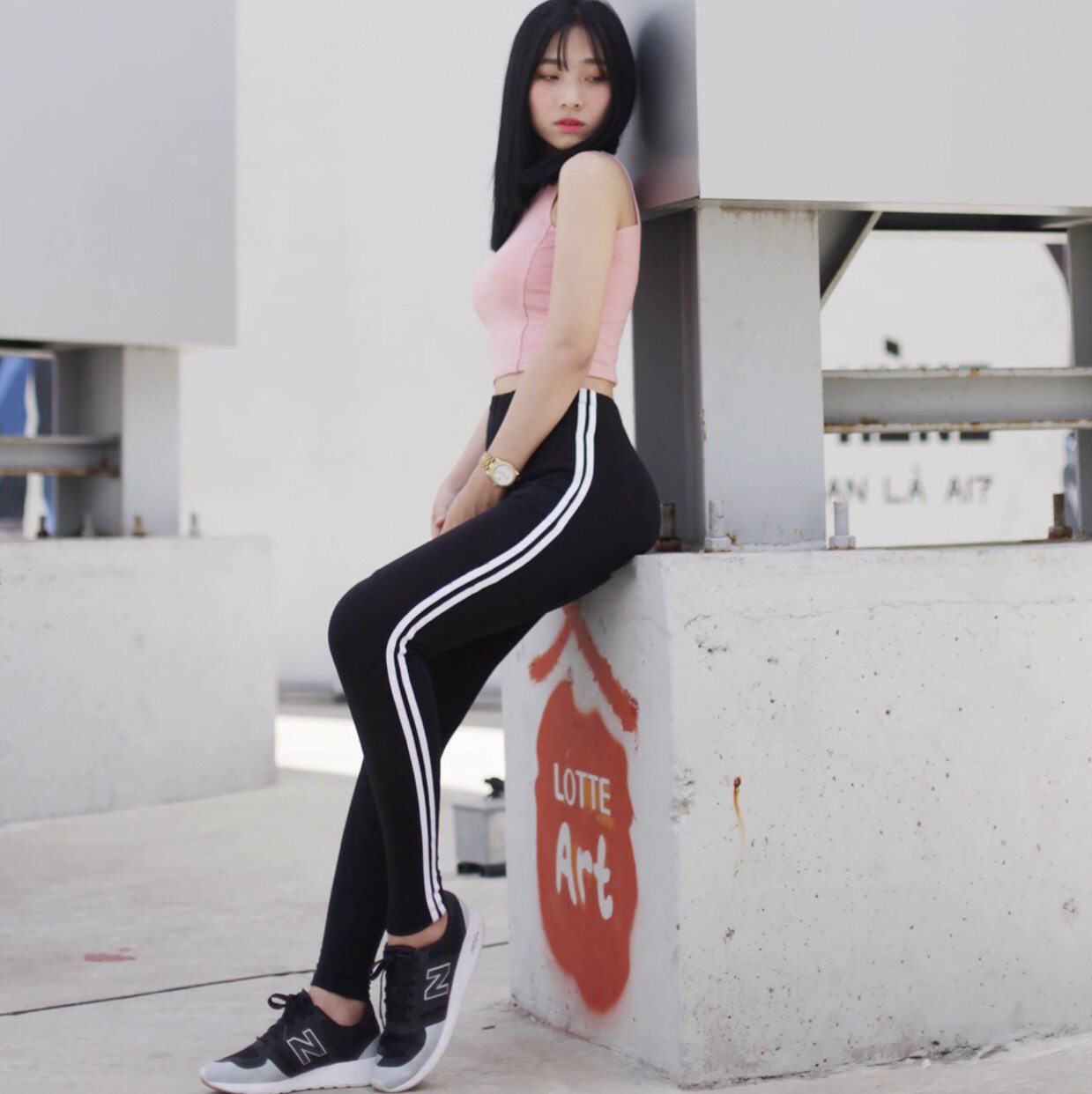 Quần Legging Nữ Dài, Siêu Đẹp M.O.N Boutique HS002