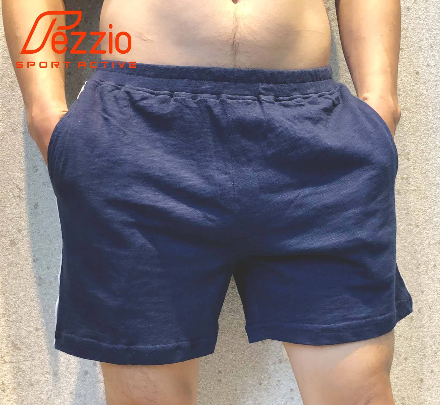 Quần đùi nam xuất khẩu, quần mặc nhà, quần short chất vải thun 100% thương hiệu Fezzio