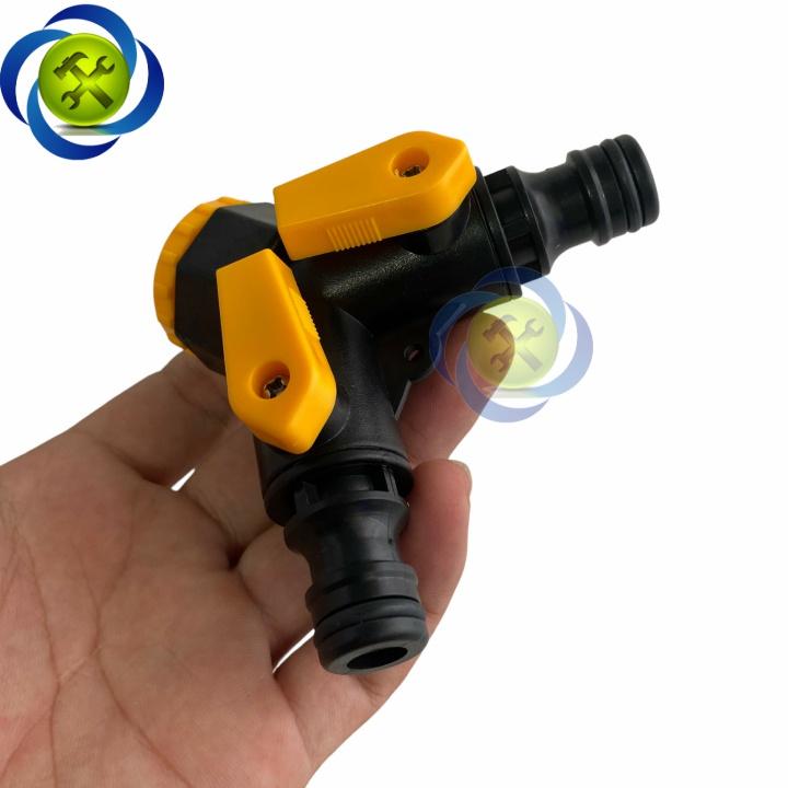 Khớp nối chữ Y ba đầu có van khóa Tolsen 57116 dùng cho ống 1/2"