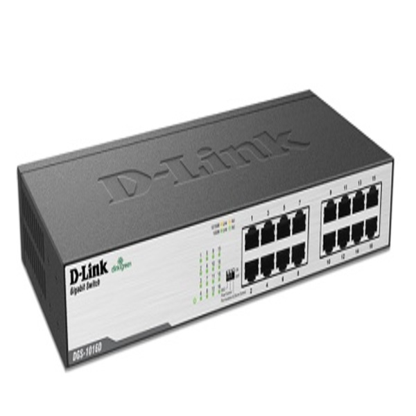 Bộ chuyển đổi D-link DGS-1016D TG - Hàng Chính Hãng