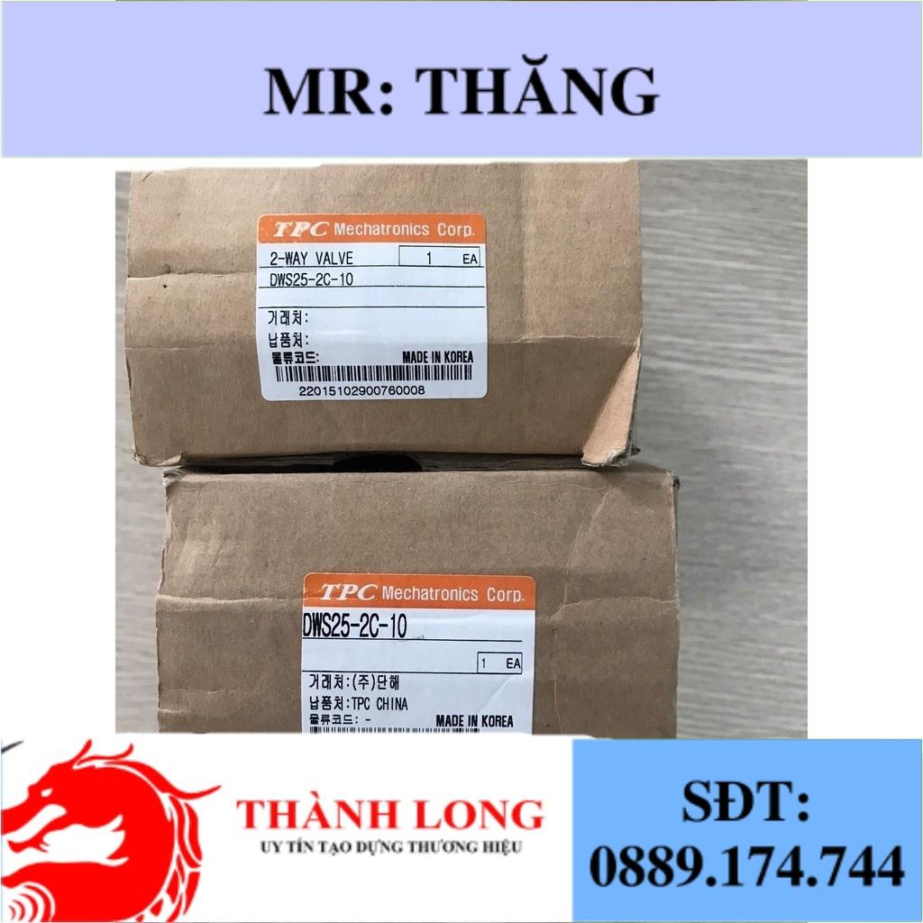 Van điện từ hơi nóng TPC DWS25-2C-10 220AC-50Hz