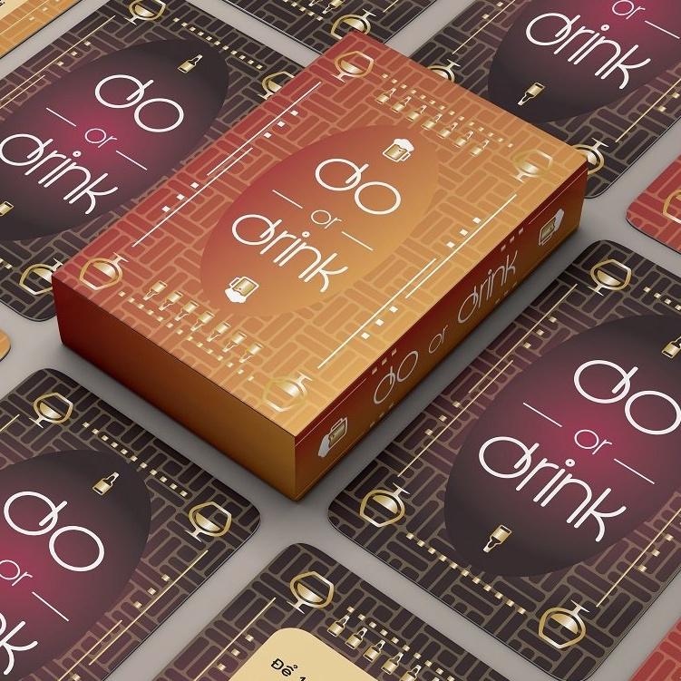 Bộ bài DO OR DRINK - Drinking game dành cho cặp đôi, bạn bè, Boardgame nốc ao huệ thú vị cho những bữa nhậu