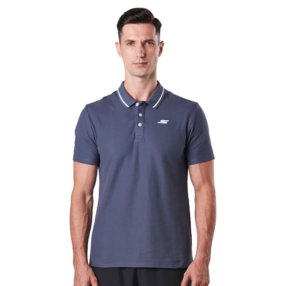 Skechers Nam Áo Polo - SP22Q3M077-02EW