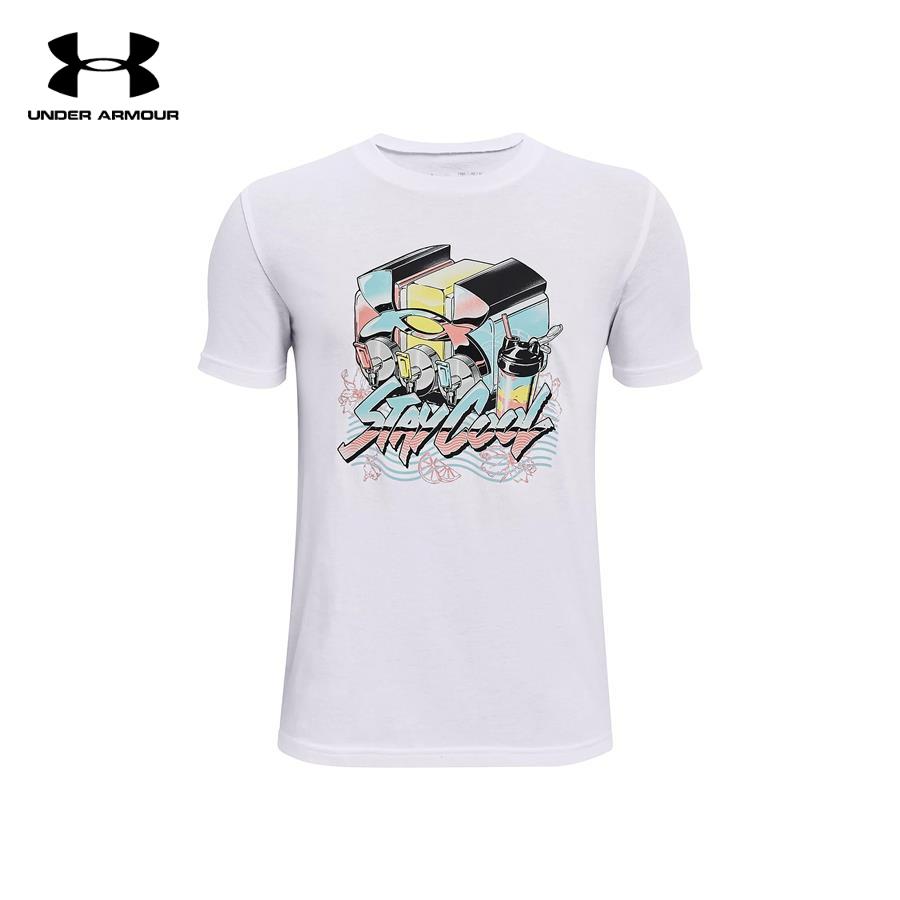 Áo thun tay ngắn bé trai Under Armour Cool - 1361841-100