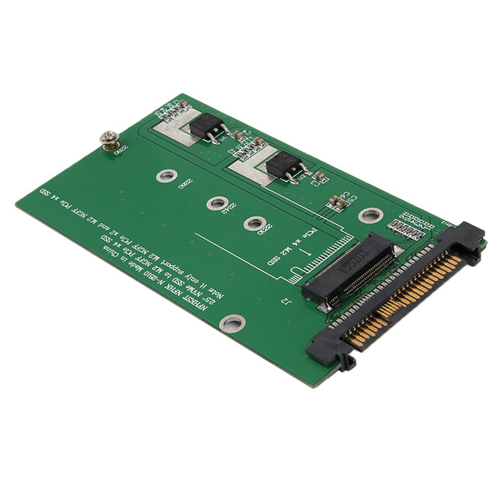 SFF 8639 NVME U.2 PCIe to NGFF M.2 SSD Adapter Card Converter