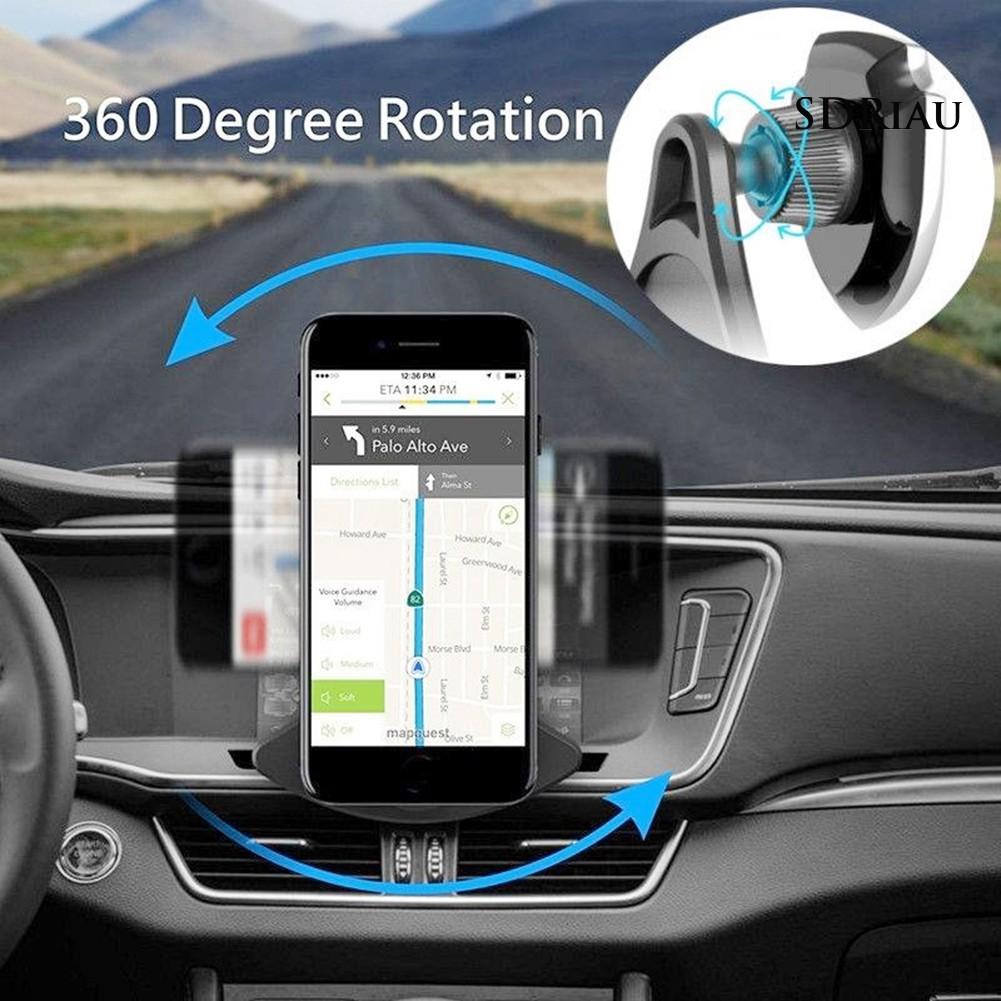Giá Đỡ Điện Thoại Từ Tính Xoay 360 Độ Trên Xe Hơi