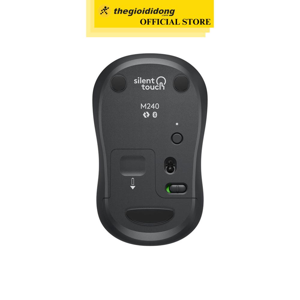 Chuột Bluetooth Silent Logitech M240 4000 DPI - Hàng chính hãng - Hàng Chính Hãng