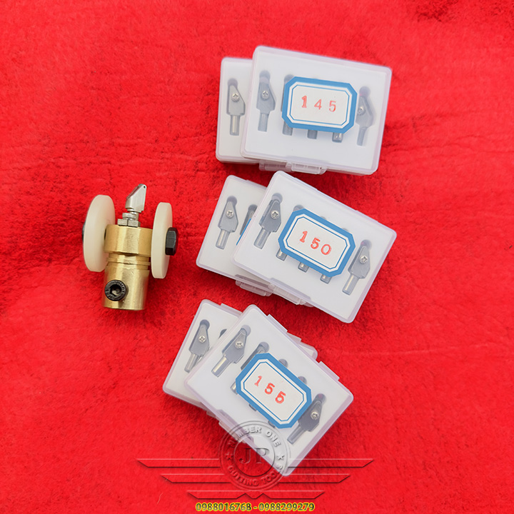 Ụ Đồng Có Bánh Xe Gắn Dao Cắt Kính Quay CNC