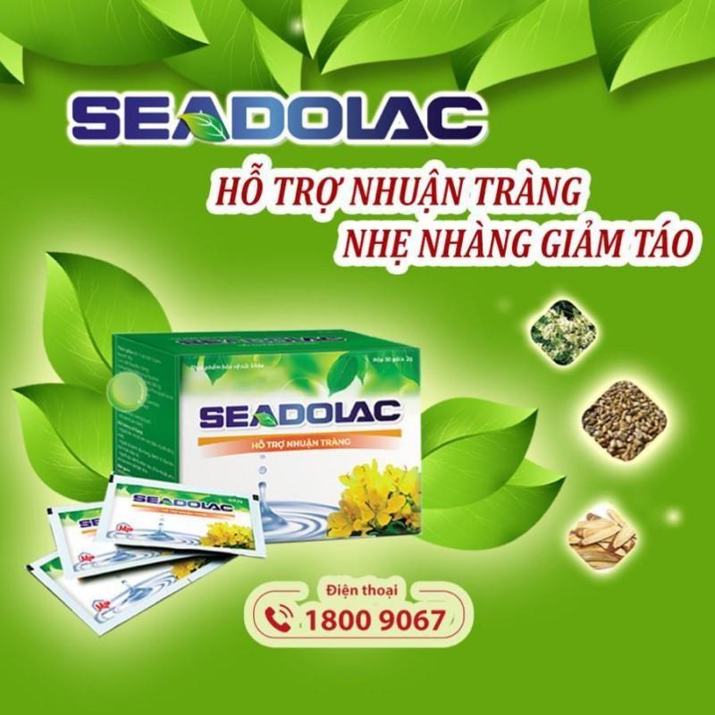 Combo 2 hộp Cốm nhuận tràng SEADOLAC - Mediplantex