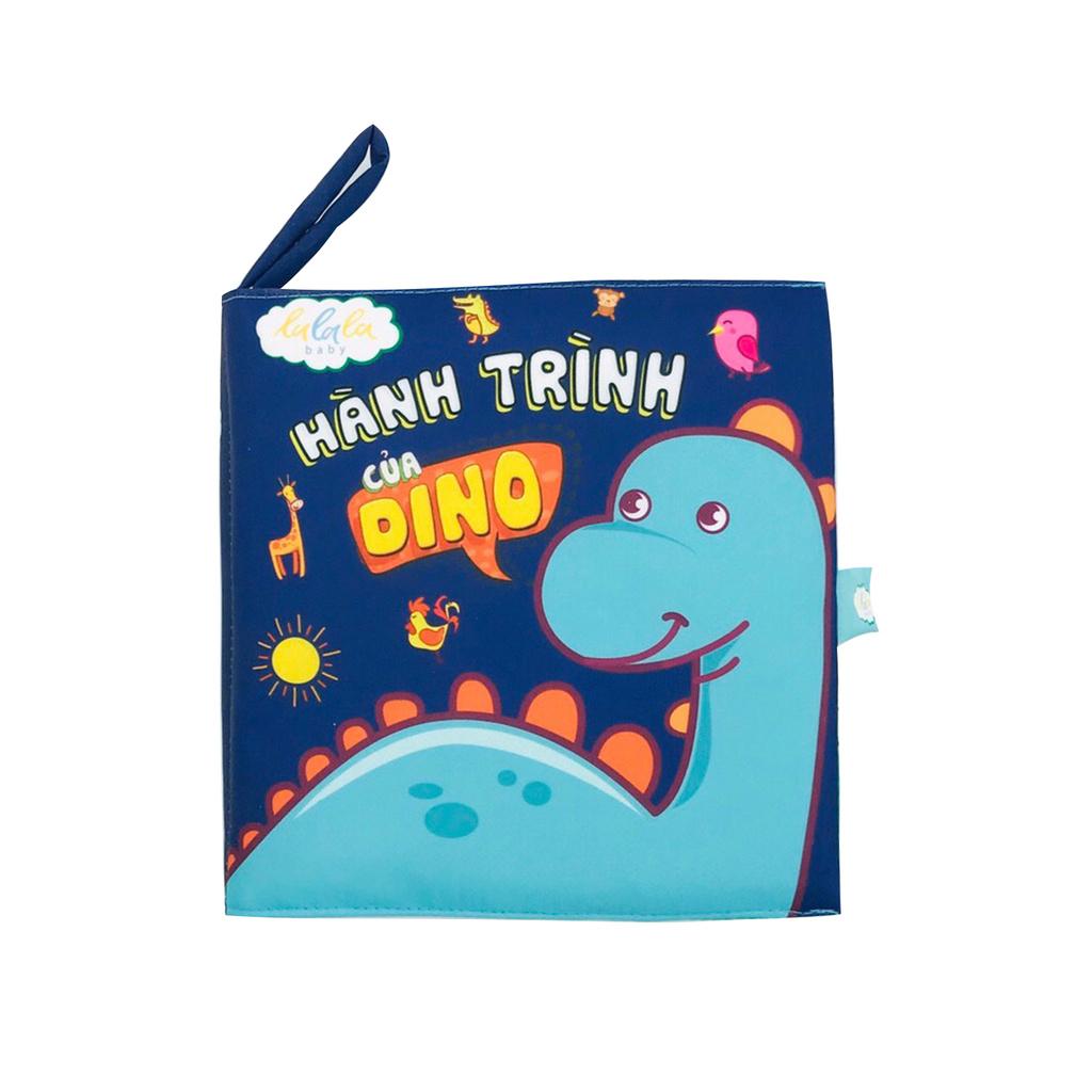 Sách vải tập đếm cho bé &quot;Hành trình của Dino&quot;