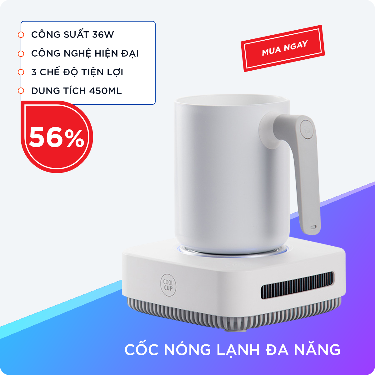 CỐC NÓNG LẠNH ĐA NĂNG