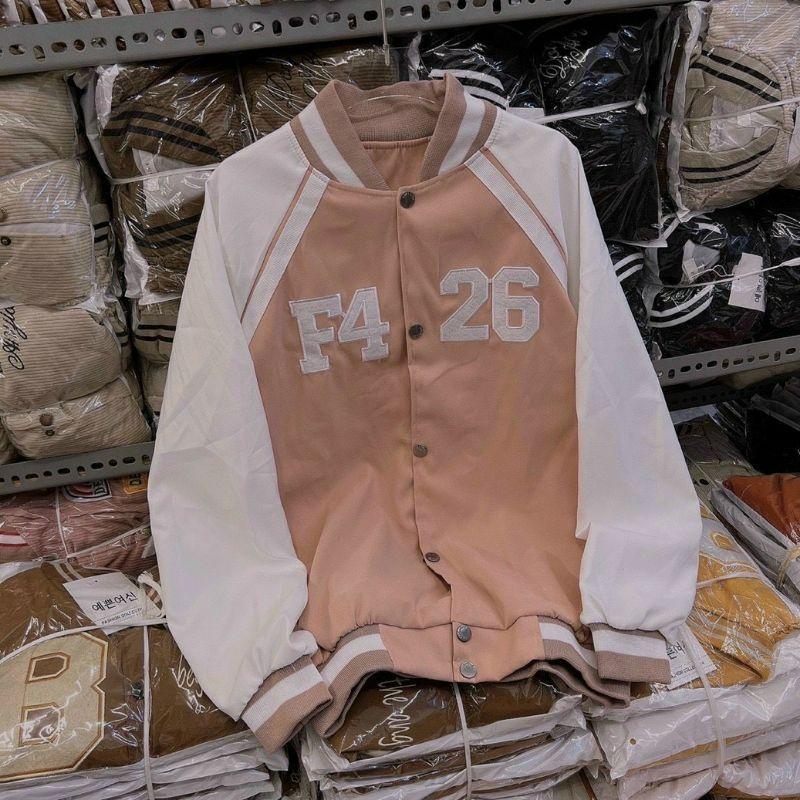 Áo khoác Bonber F426 Ulzzang Form Rộng Unisex Phong Cách Hàn Quốc