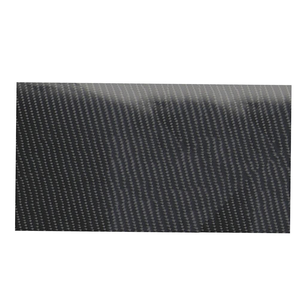 Gloss Black Textured Car Wrap Sheet Protective Film Decal Sticker 50X200cm
