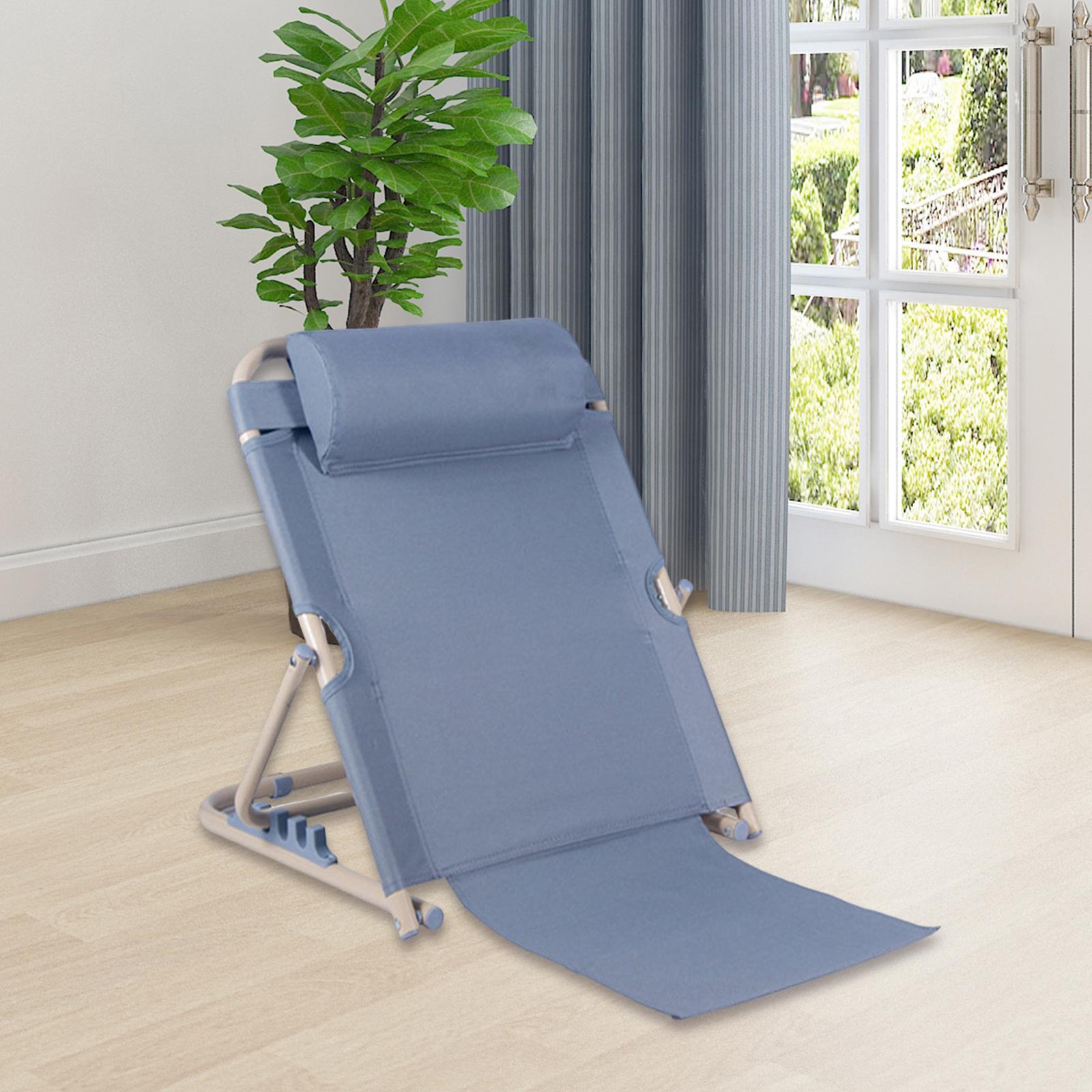 Lifting Bed Backrest Folding Bed Chair Adjustable with Head Cushion for Head