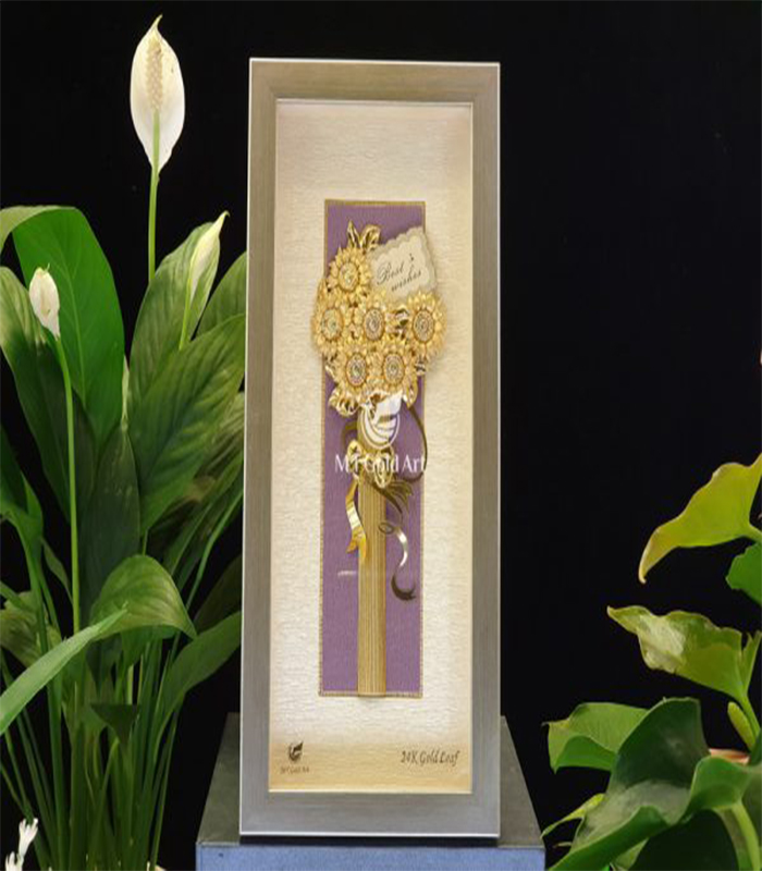 Tranh Hoa Hướng Dương MT Gold Art- Hàng chính hãng, trang trí nhà cửa, phòng làm việc, quà tặng sếp, đối tác, khách hàng, tân gia, khai trương