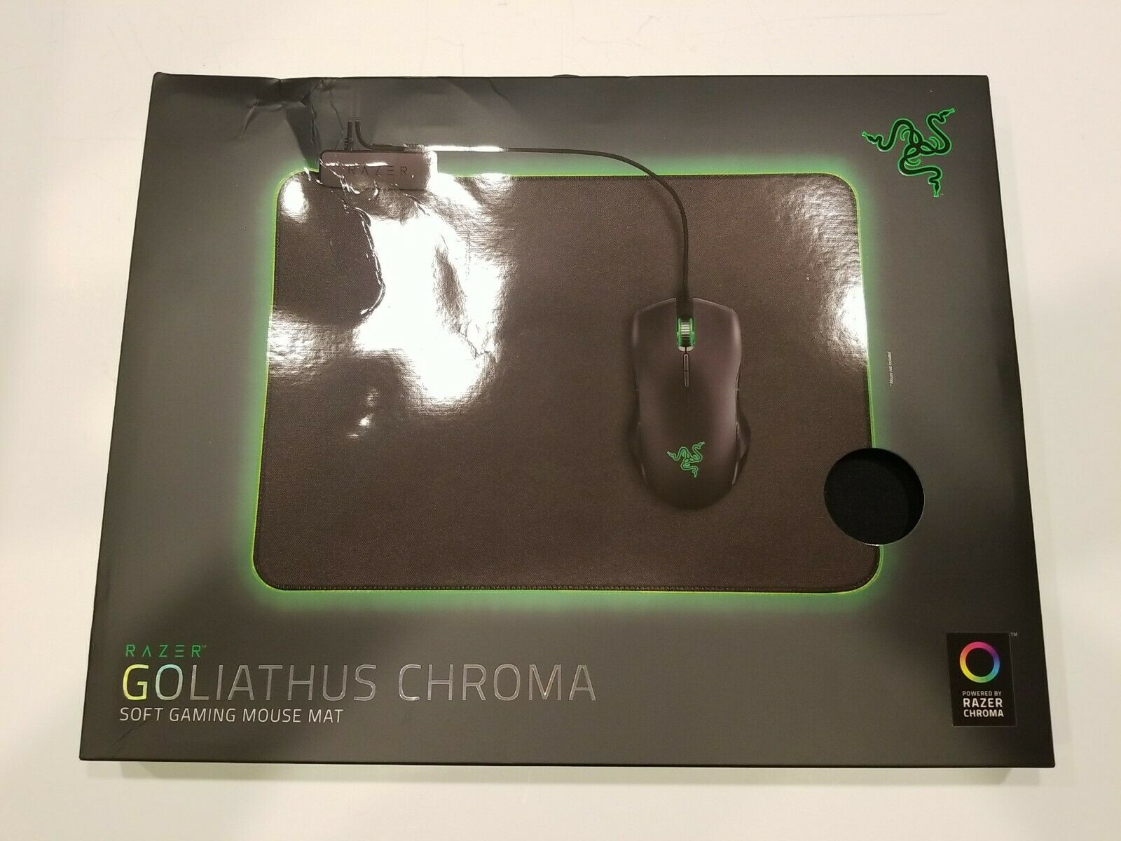 Tấm lót chuột Razer Goliathus Chroma Extended-Soft Mat-Chroma_RZ02-02500300-R3M1- HÀNG CHÍNH HÃNG