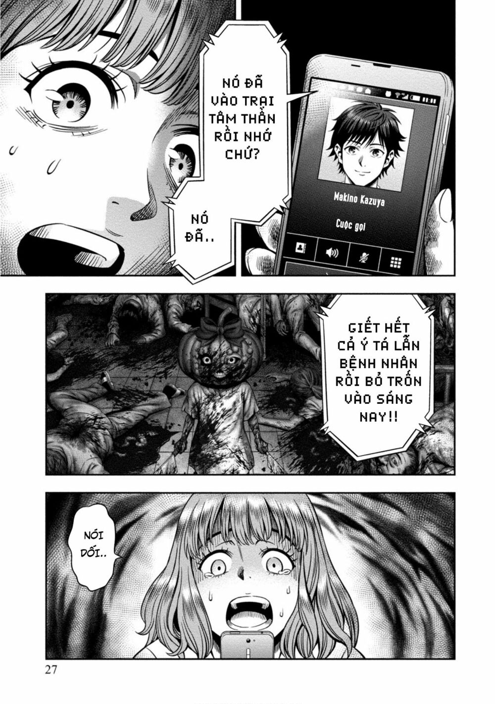 bí ngô cuồng sát - pumpkin night chapter 1 24