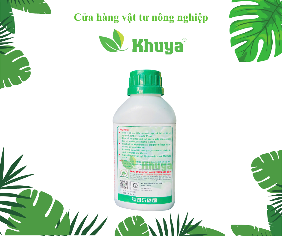 Phân bón lá NPK Roots 3 NSG 500ml Phục hồi bộ rễ cực nhanh