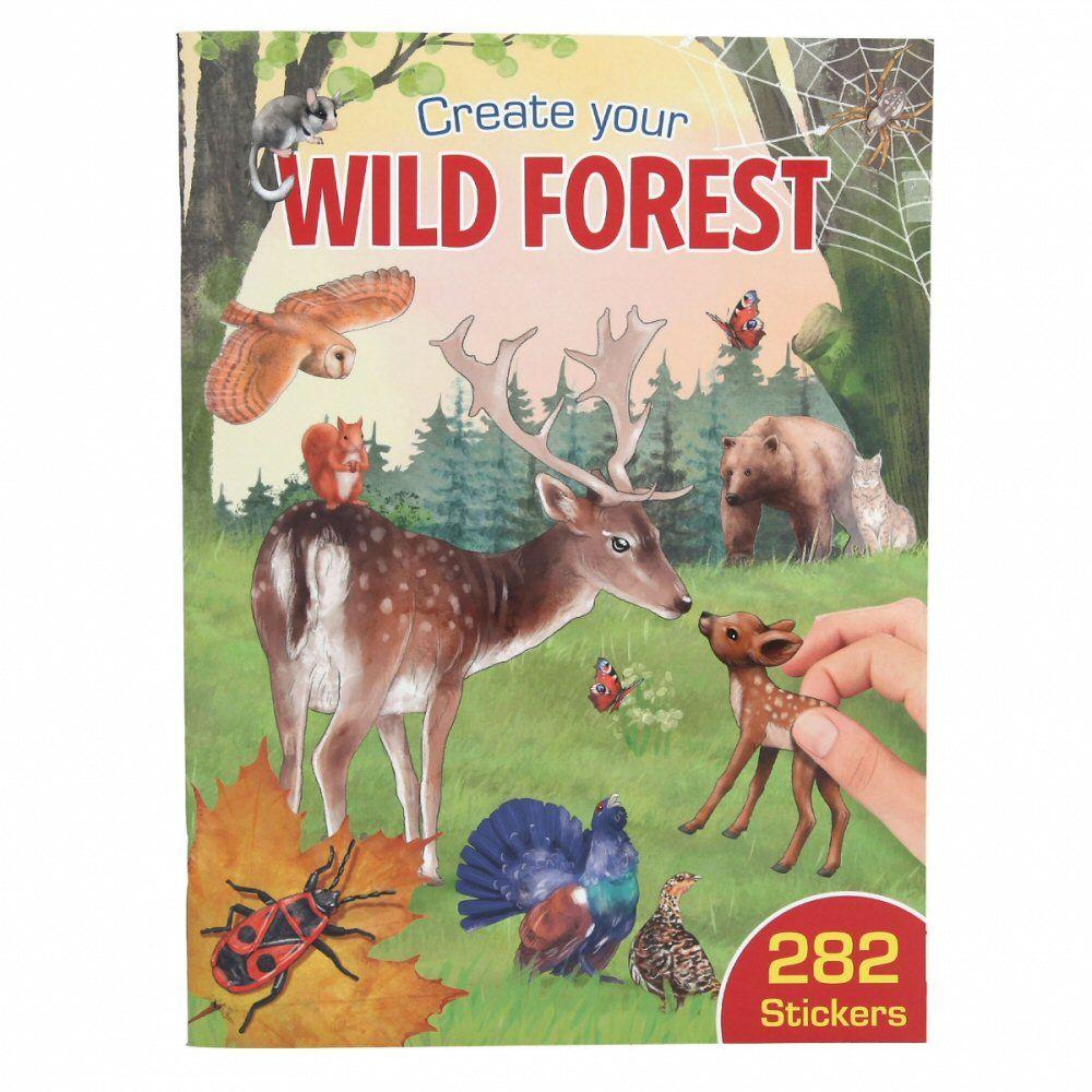 Đồ chơi tranh ảnh sticker Wild Forest TOPMODEL