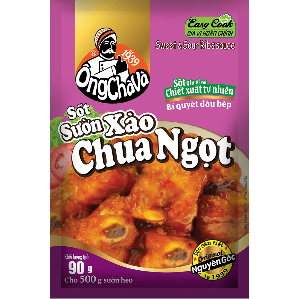 Sốt Sườn Xào Chua Ngọt Ông Chà Và 90gr