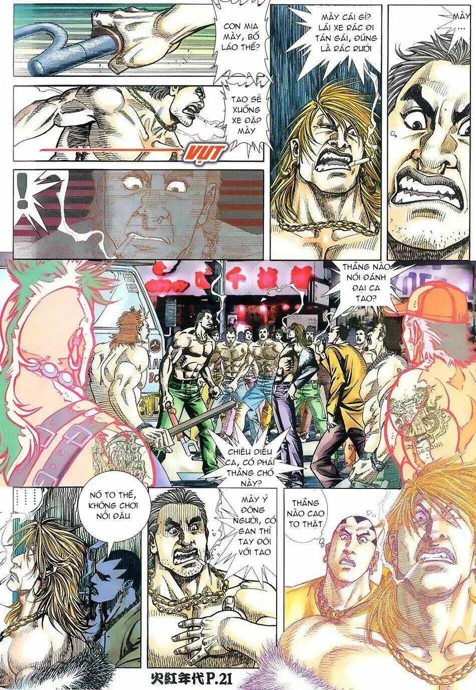 hỏa hồng niên đại hắc cốt đường chapter 112 19