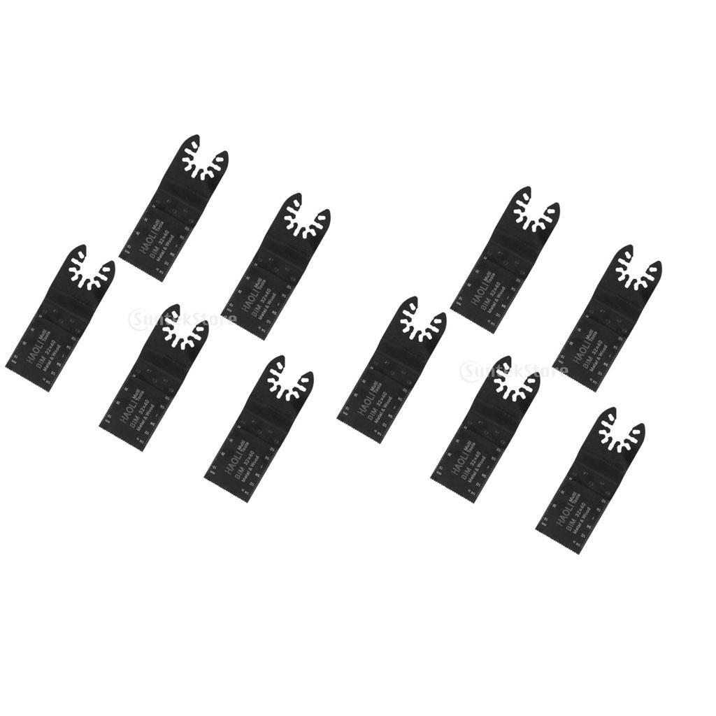10Pieces Oscillating Metal Saw For Wood Plastic Power Cutting Tools